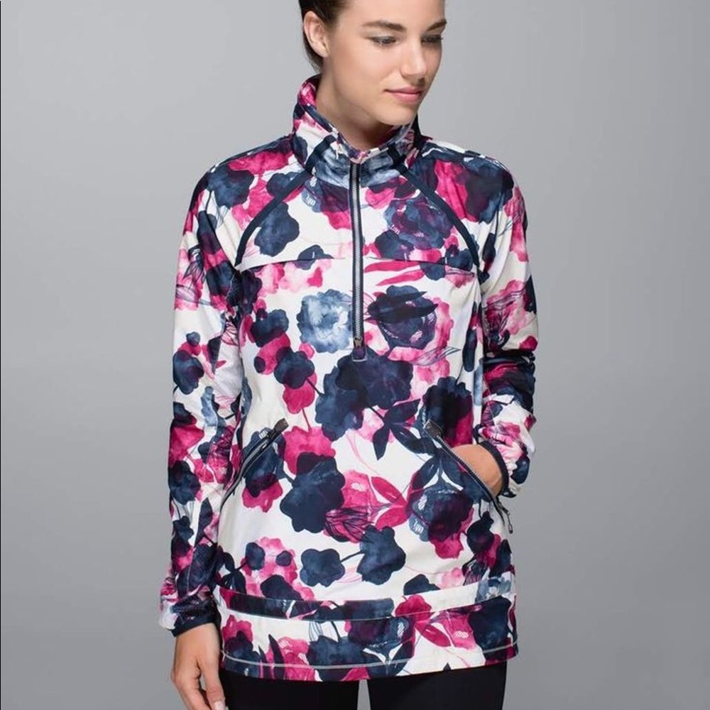LULULEMON MISS MISTY PULLOVER JACKET SZ 2